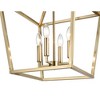 Millennium Lighting 4 - Light Pendant in  Modern Gold - 3 of 4