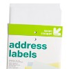 360ct Address Labels 1"x2 5/8" White - up & up™ - image 3 of 4