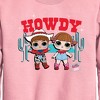 Boys' - LOL Surprise! - Howdy Neon Graphic Long Sleeve Fleece Sweatshirt - 2 of 4