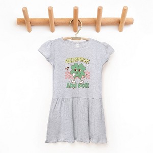 The Juniper Shop Shamrock And Roll Toddler Graphic Dress - 1 of 3
