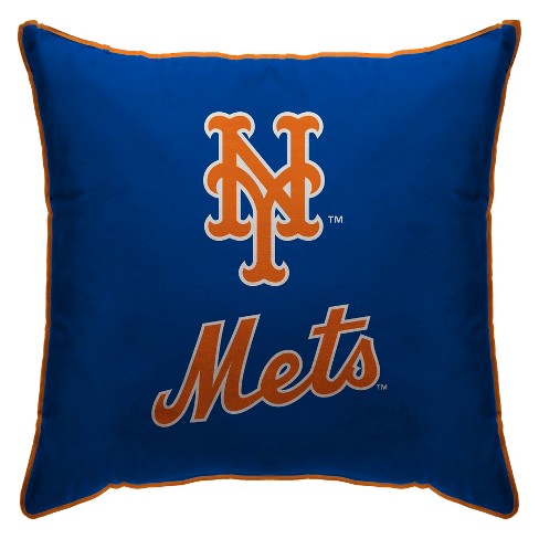 Mlb New York Mets 18 X18 Standard Logo Throw Pillow Target