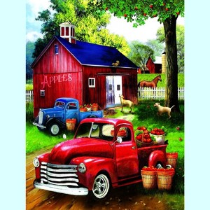 Sunsout Apples for Sale 300 pc   Jigsaw Puzzle 28716 - 1 of 4