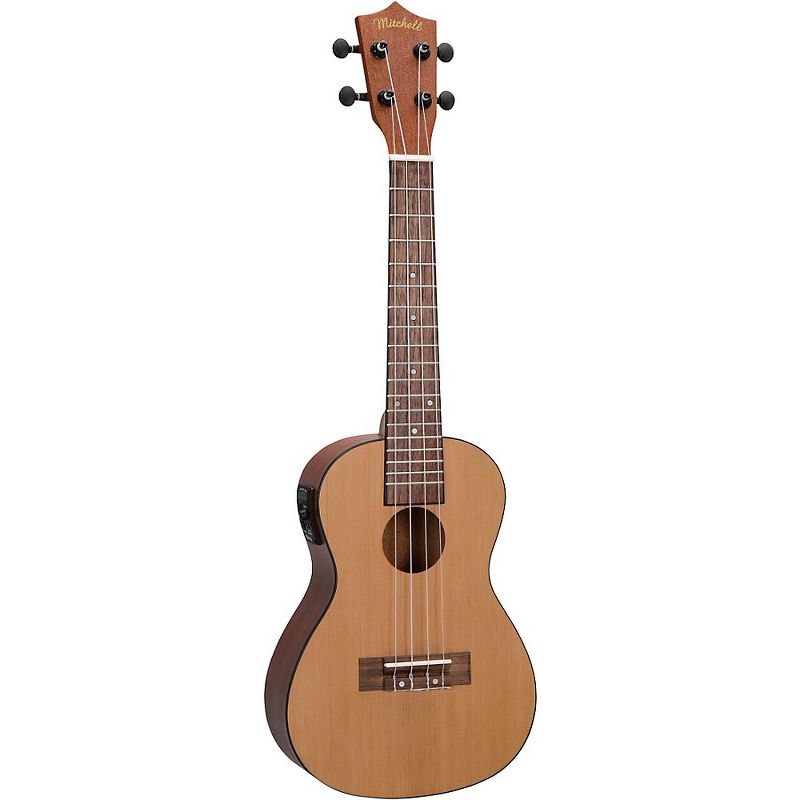Mitchell MU50SE Acoustic-Electric Concert Ukulele With Solid Cedar Top, 3 of 6