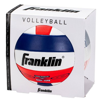 Franklin Sports Super Soft Spike Volleyball - Red/White/Blue