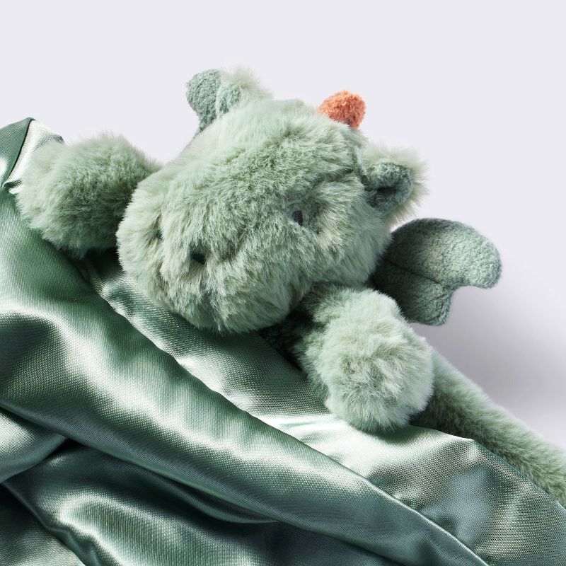Small Security Blanket Crib Toy - Dragon - Cloud Island&#8482;, 4 of 5