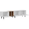 YOOCOZZ TV Stand for 80'' TV with 3 Doors and Large Storage Cabinet - 4 of 4