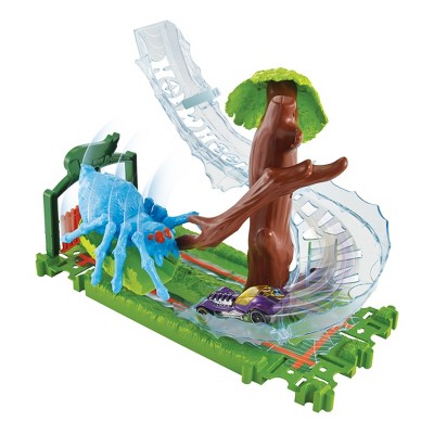 hot wheels city spider park attack playset