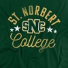 Men's St. Norbert College Official Green Knights T-Shirt - 2 of 4