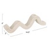 Marble Wave Double Taper Candle Holder - 2 of 4