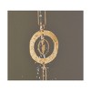 TAG Halo Antique Brass Outdoor Rain Chain Downspout 102 inches - 3 of 4