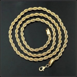 RMZ GOLD NYC GOLD NYC 14K Gold Rope Chain 24" Unisex 3.5mm - 1 of 1