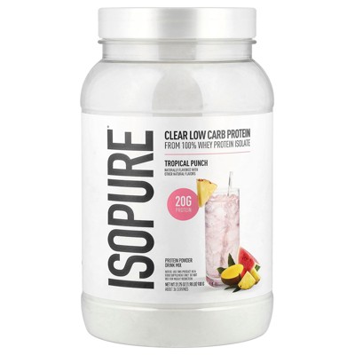 Isopure Infusions Protein Powder, Tropical Punch, 1.98 lb (900 g)