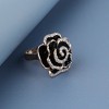 SOHI Women Black Ring - 2 of 3