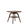 Homy Casa Wooden Dining Table with Storage Shelf - 2 of 4