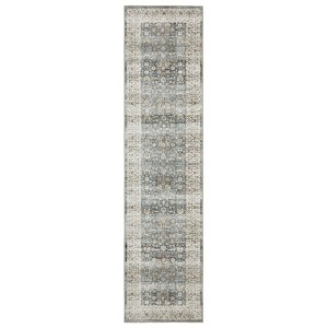 Oriental Weavers Sumter SUM07 Grey/ Ivory Indoor Area Rug - 2' x 8' - 1 of 4