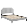Modway Sienna Performance Velvet Queen Platform Bed - 2 of 4