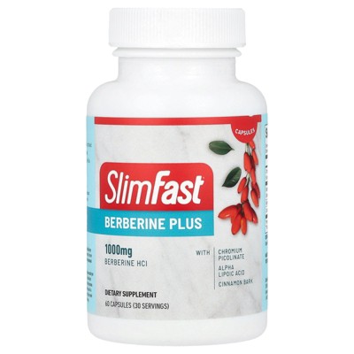 SlimFast Berberine Plus, 60 Capsules