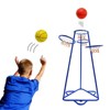 Topteng Early Learning 4-Hoop Basketball Play Set - 2 of 4