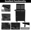 5-Drawer Rolling Tool Chest,2-in-1 Large Rolling Tool Chest with Locking Wheels & Anti-Slip Trays, Detachable Toolbox - 4 of 4