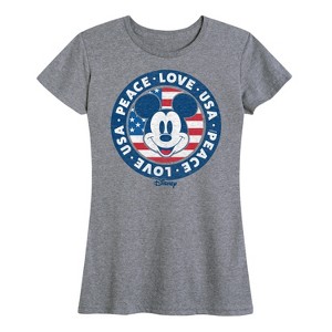 Women's - Disney - Americana Short Sleeve Graphic T-Shirt - 1 of 4