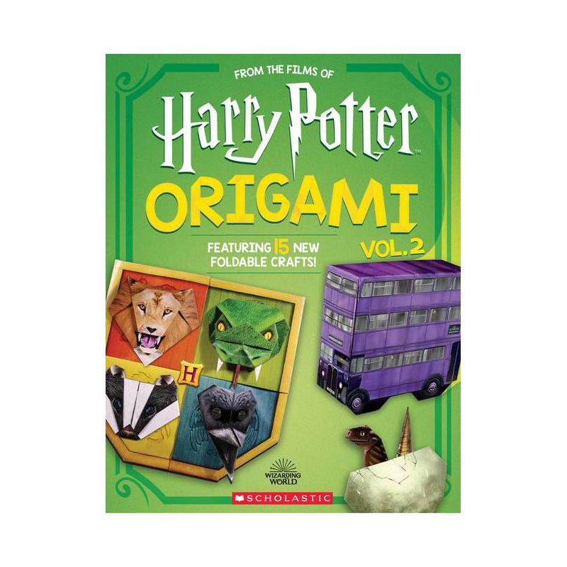 Harry Potter Origami Volume 2 (Harry Potter) - by  Scholastic (Paperback), 1 of 2