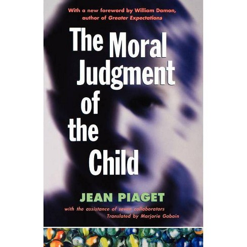 The Moral Judgment Of The Child By Jean Piaget paperback Target