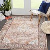 Washable Rug - Machine Washable Low Pile Indoor Carpet with Non-Slip Rubber Backing Stain Resistant Foldable for Living Room Bedroom - 3 of 4