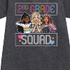 - Barbie - Back To School Graphic Short Sleeve Fleece Dress - 2 of 3