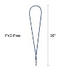 Staples Lanyards with Swivel Clip 36" Length Nylon Blue 12/Pack (18917) - 3 of 3