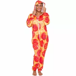 Funziez! Pepperoni Pizza Women's Novelty Union Suit - Small