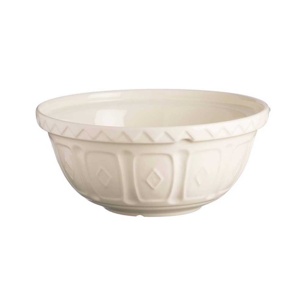 Mason Cash 136oz Earthenware Color Mix Mixing Bowl Cream