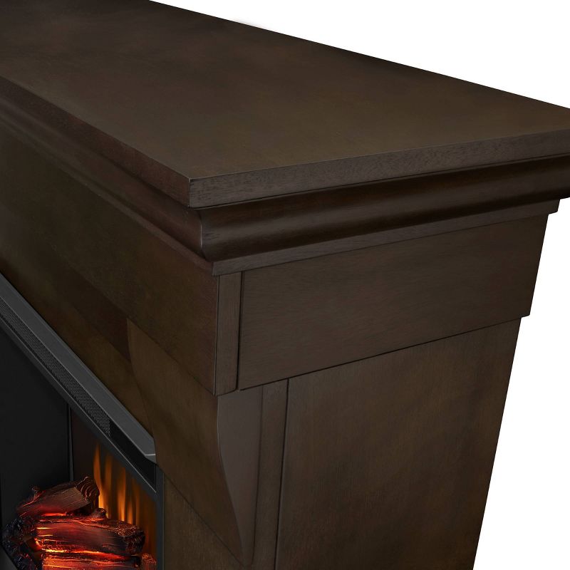 Real Flame Chateau Electric Fireplace Dark Walnut, 5 of 11