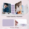 Unique Bargains PP Detachable Kpop Photocard Holder Book 1 Set/2 Pcs - 4 of 4