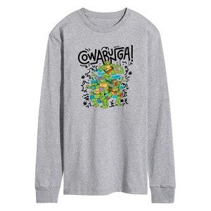 Men's - Teenage Mutant Ninja Turtles - Cowabunga TMNT Long Sleeve Graphic T-Shirt - 1 of 4