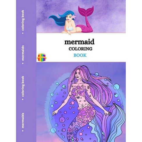 Download Mermaid Coloring Book Mermaid Coloring Books By Wallace R M Paperback Target