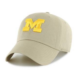 NCAA Michigan Wolverines Relaxed Fit Hat - Khaki