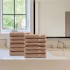 Linum Home Textiles 100% Turkish Cotton Denzi Washcloths (Set of 12) - 2 of 3