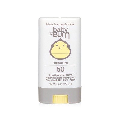 Baby Bum Mineral Sunscreen Tube, SPF 50 - 0.45oz