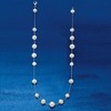 Ross-Simons 6-10mm Cultured Pearl Station Necklace in Sterling Silver - 3 of 4