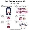 Big Dot of Happiness But First, Wine - DIY Wine Tasting Party Wine Tasting Signs - Drink Bar Decorations Kit - 50 Pieces - 3 of 4