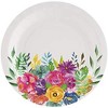 Juvale 80 Pack Vintage Disposable Floral Party Plates, 9 Inches, For Tea Party, Wedding, Bridal, & Baby Shower - 4 of 4
