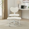 SKRAN Ergonomic Cross Legged Chair, 360° Swivel Meditation Chair with Wheels, Height Adjustable Seat for ADHD, Strong Lumbar Support - 2 of 4