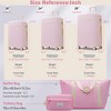 5-Piece Hardside Luggage Set, Expandable Suitcases with Spinner Wheels, TSA Lock & Travel Bags - ModernLuxe - 3 of 4