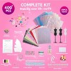 Joyfy 400+ PCS Fashion Design Kit for Girls- DIY Sewing Kit with 3 Mannequins for Aged 8-12, Creative Art & Crafts, Perfect Birthday Christmas Gifts - 2 of 4