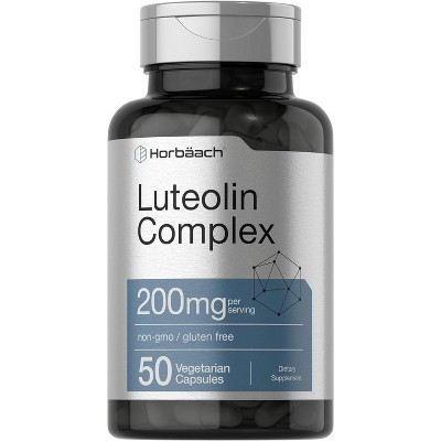 Horbaach Luteolin Complex with Rutin 200mg | 50 Capsules