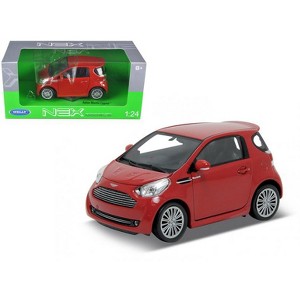 Aston Martin Cygnet Red 1/24 Diecast Car Model by Welly - 1 of 3