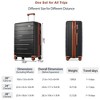 Garvee 3 Pcs Expandable Suitcase Sets With TSA Lock And Spinner Wheels, Carry On Hardshell Luggage Sets Airline Approved For Travel (20in/24in/28in) - 2 of 4