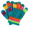 Grand Sierra Toddler 2-4T Knit Stretch Counting Gloves - 4 of 4