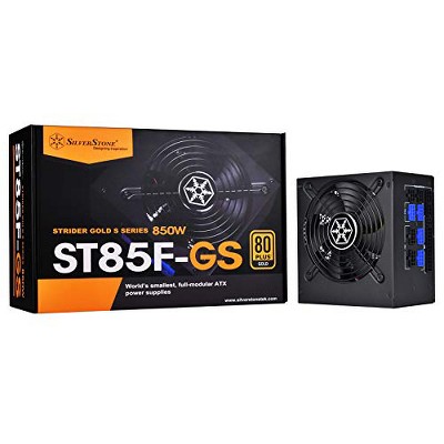 SilverStone Technology 850W ATX single +12V rails with 70.9A output Silent 120mmFan with 18dBA efficiency 80Plus  cable 140mm depth 6x8/6pin PCI-E.