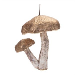 Double Mushroom Ornament (Set of 6) - 1 of 1